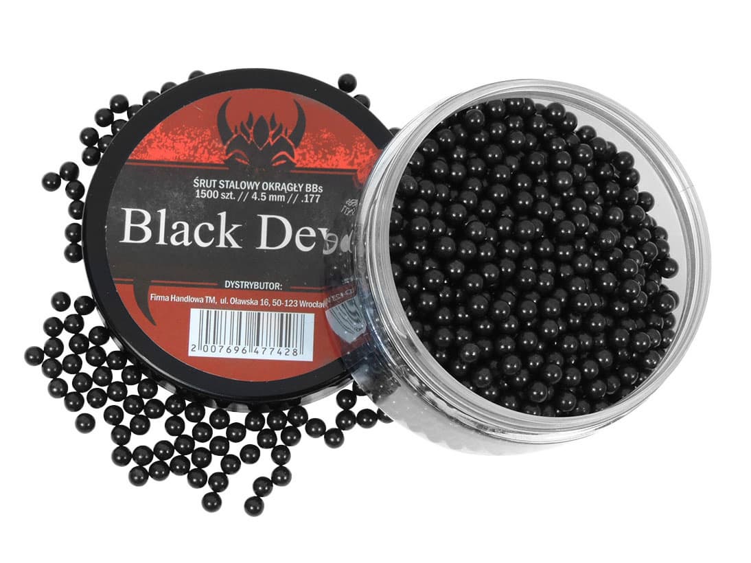 Air rifle Airgun pellets BB_s BBS BLACK DEVILS 4_46 mm